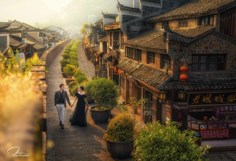 chụp ảnh cưới đẹp châu á